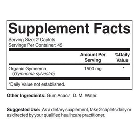 Brieofood Gymnema 1500mg emballage avec label bio