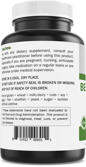 Brieofood Propolis 1000 mg étiquette avec informations produit
