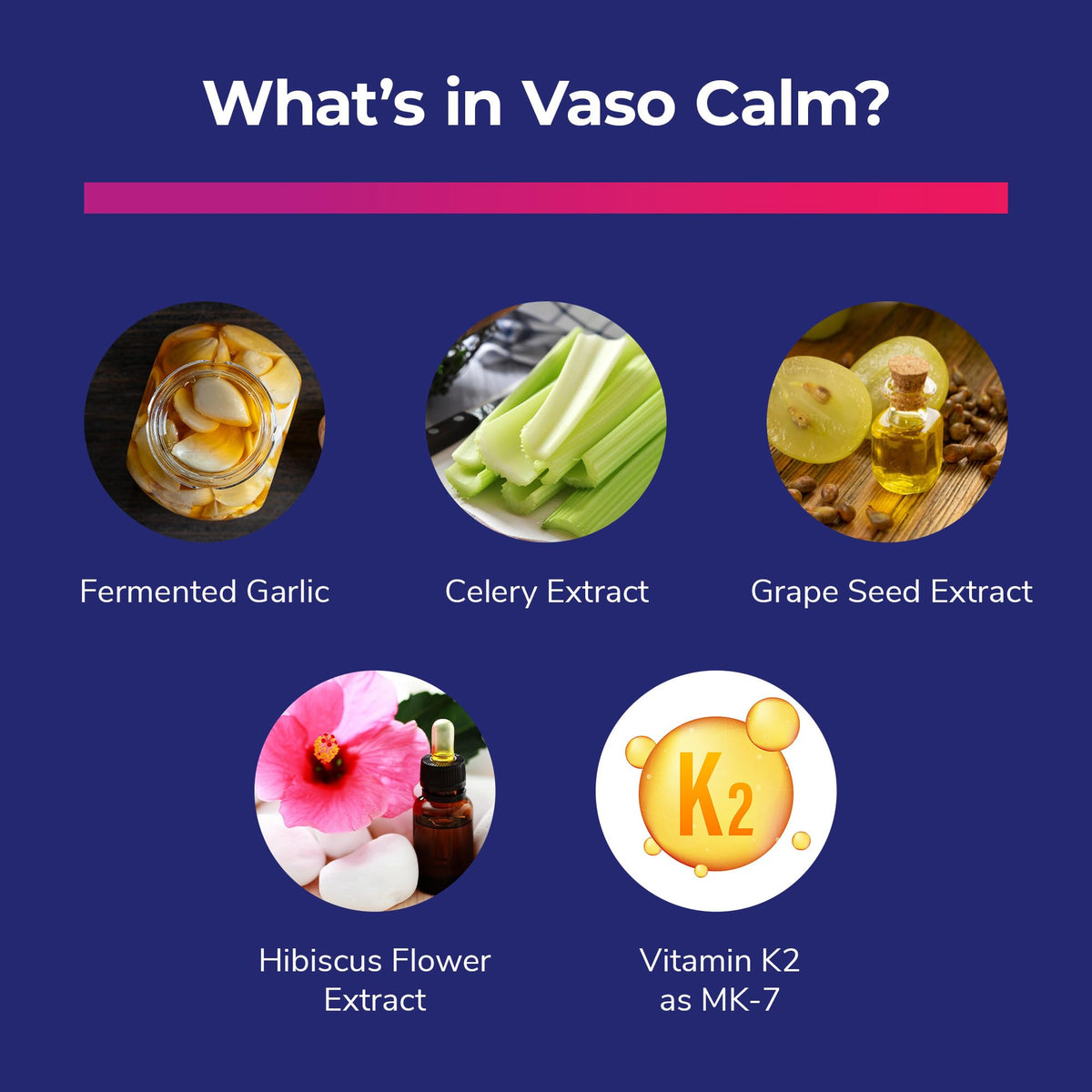 Bright Naturals Vaso Calm présentation d'une capsule