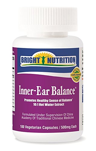 Bright Nutrition Équilibre de l'Oreille Interne côté avec ingrédients