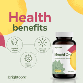 Brightcore Kimchi One capsules végétales, vue arrière