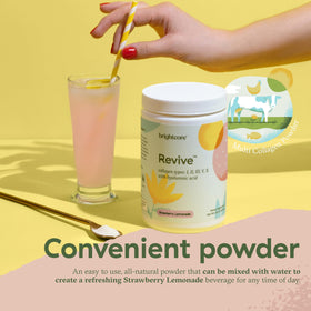 Brightcore Poudre de Protéine Multi-Collagène 372g avec cuillère de mesure
