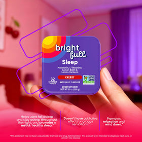 BRIGHTFULL comprimés à mâcher, étiquette de la boîte