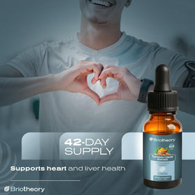 BRIOTHEORY Extrait de Racine de Curcuma 60 ml en utilisation