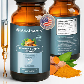 BRIOTHEORY Extrait de Racine de Curcuma 60 ml vue avant
