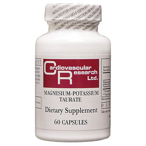 BRISON Magnésium-Potassium Taurate 60 Capsules avec informations sur l'étiquette