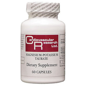 BRISON Magnésium-Potassium Taurate 60 Capsules avec informations sur l'étiquette