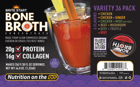 Brite Start Bouillon en Gel - Saveur Poulet avec Gingembre