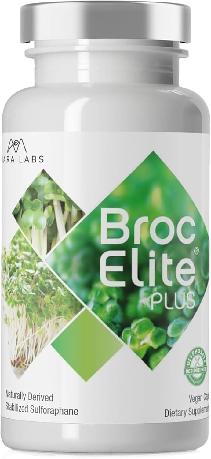 BrocElite Complément Alimentaire Sulforaphane Stabilisé 60 Capsules face