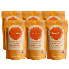 Brodo bouillon de poulet biologique 240 ml, sachets prêts à consommer
