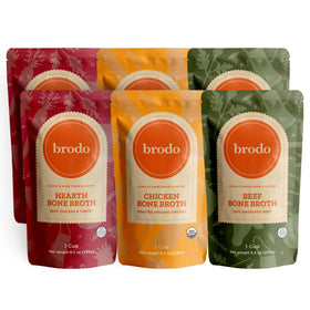 Brodo bouillon osseux riche en collagène 6 sachets de 240 ml