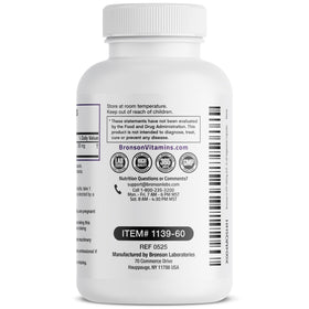 Bronson 5-HTP 200mg avec des ingrédients naturels en arrière-plan