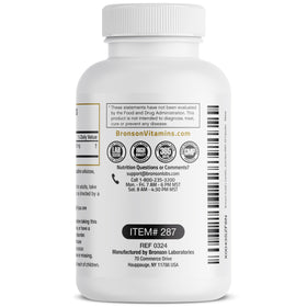 Bronson Acetyl L-Carnitine 500 mg capsules, vue en gros plan de la capsule