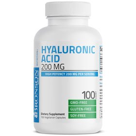 Bronson Acide Hyaluronique 200 mg, capsules végétariennes