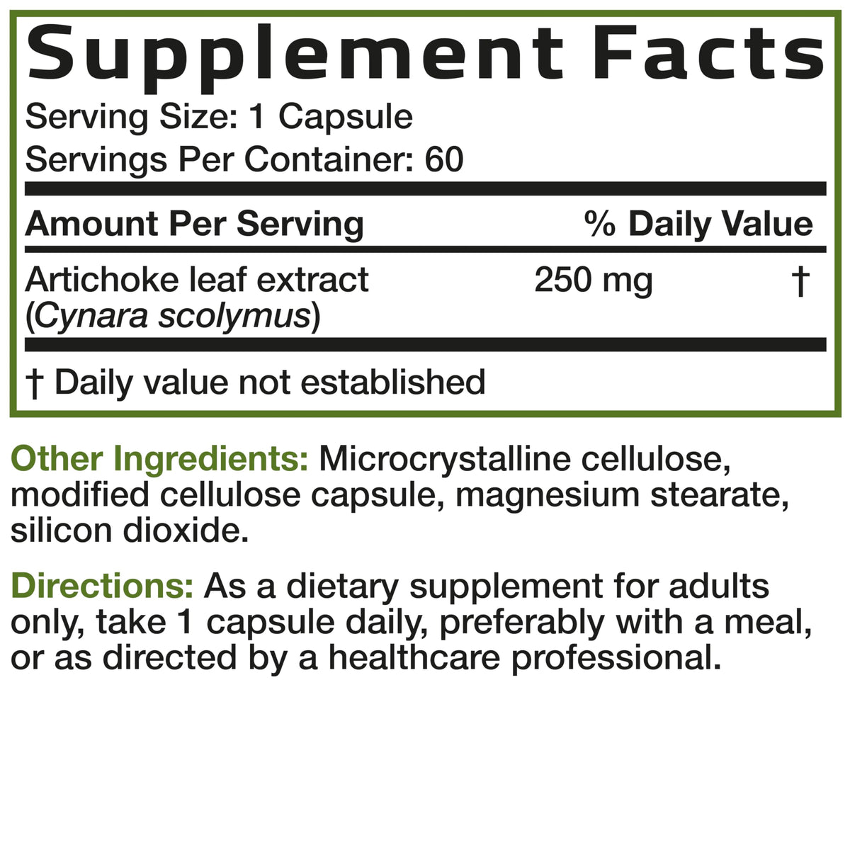 Bronson Artichaut capsules dans un environnement de cuisine