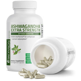 Bronson Ashwagandha 250 capsules avec des herbes