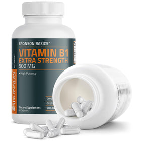 Bronson B1 Extra Fort 500 MG, étiquette de composition