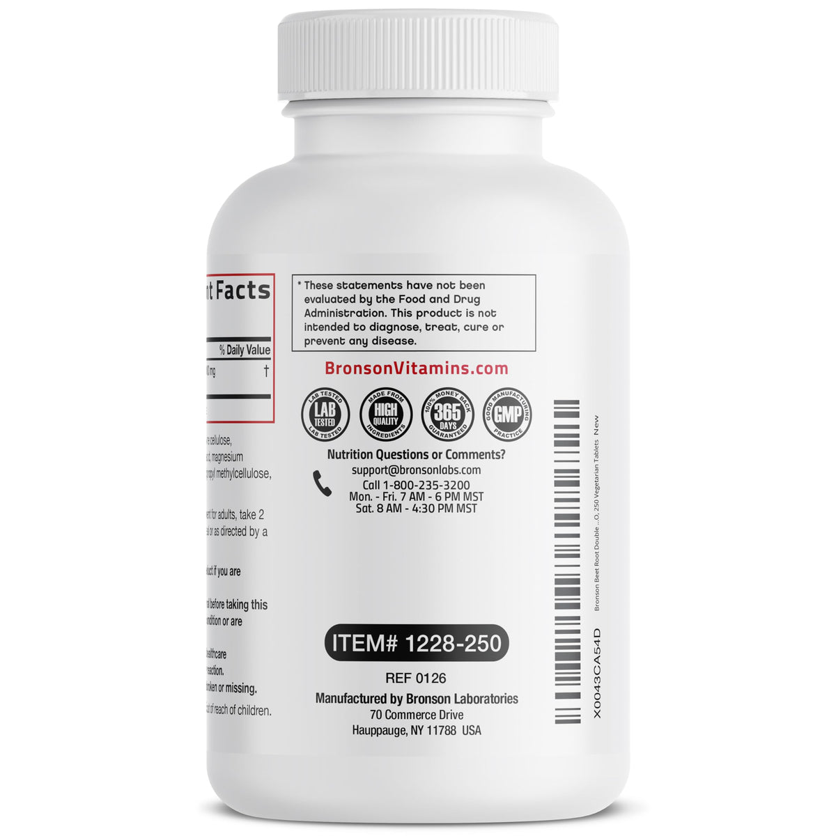 Bronson Complément Alimentaire Betterave Double Force 1000 MG en usage