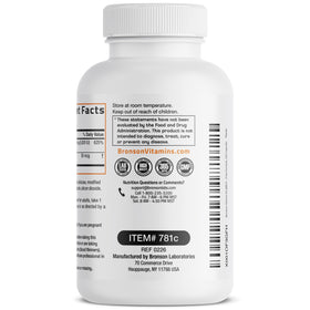 Bronson Complément K2 D3 250 Capsules avec d'autres vitamines
