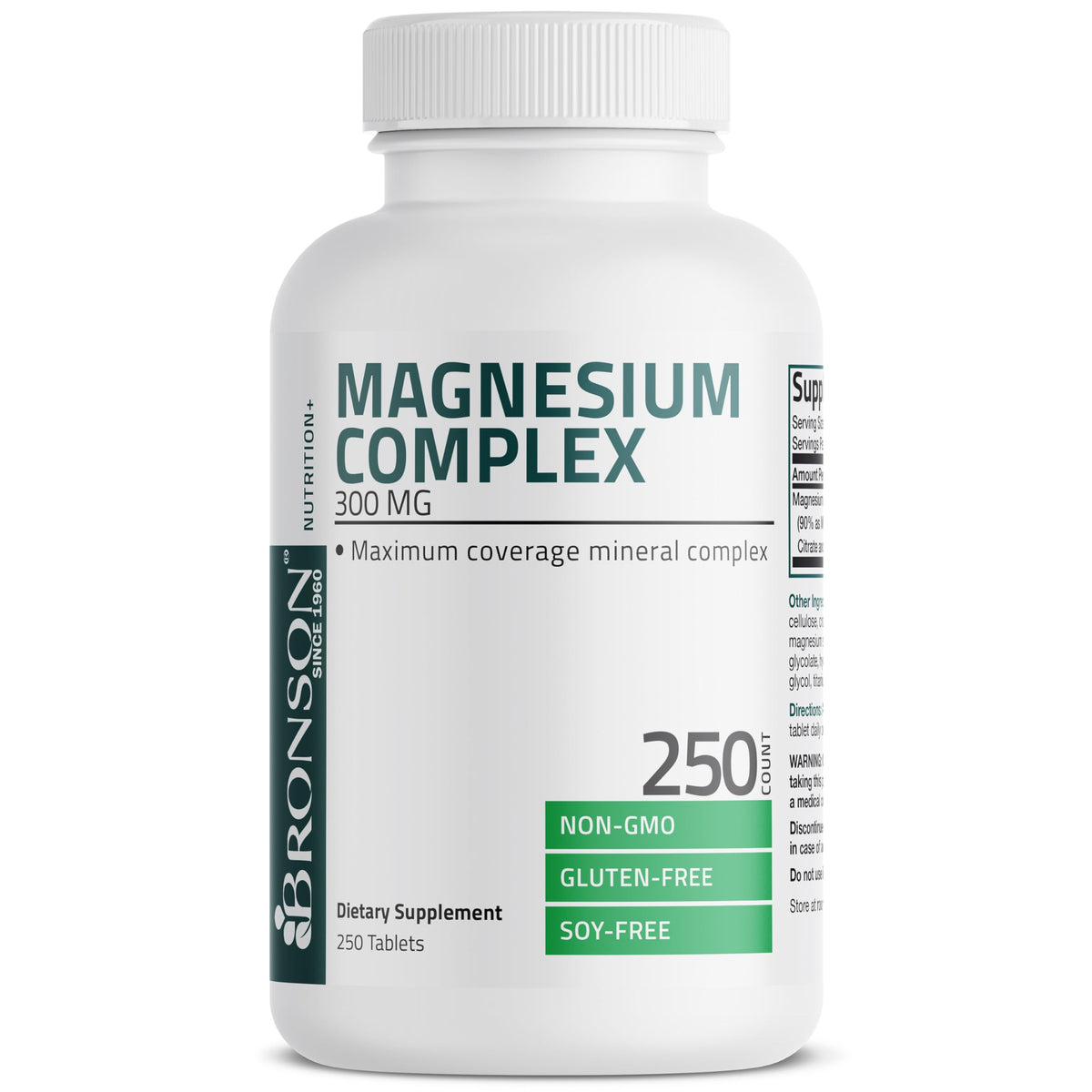 Bronson Complex de Magnésium Triples 300 mg comprimés sur une surface