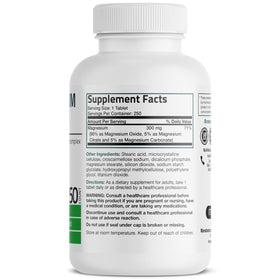 Bronson Complex de Magnésium Triples 300 mg dos de la boîte