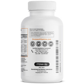Bronson complexe de vitamines B 250 comprimés avec des ingrédients naturels