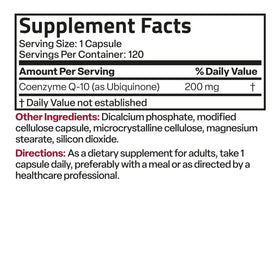 Bronson CoQ10 200 mg, vue aérienne des capsules