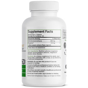 Bronson DIM 200 mg 60 capsules végétariennes emballage