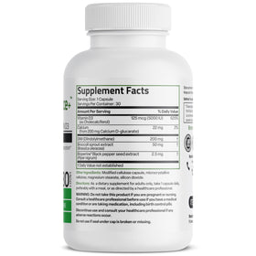Bronson DIM Balance+ 200 mg 30 capsules végétariennes, vue de côté