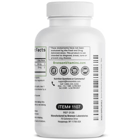 Bronson Extrait de Cerise Acidulée 120 Capsules Végétariennes sur table