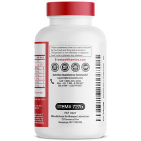 Bronson Huile de Krill Antarctique 1000 mg - gélules à l'intérieur du flacon