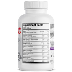 Bronson Multivitamine Complète Femme 50+ comprimés sur un fond neutre