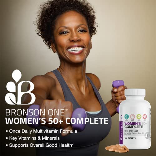 Bronson Multivitamine Complète Femme 50+ tableau nutritionnel