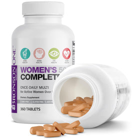 Bronson Multivitamine Femme 50+ avec des fruits et légumes