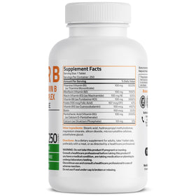 Bronson Super B100 tablettes avec étiquette et informations nutritionnelles