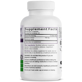 Bronson Sureau Extra Fort 90 Capsules Végétariennes - vue de côté