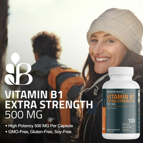 Bronson Vitamine B1 500 MG, étiquette détaillée
