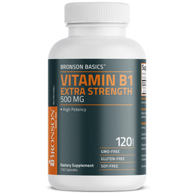 Bronson Vitamine B1 500 MG, prise de 1 capsule