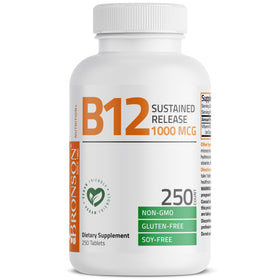 Bronson Vitamine B12 1000 MCG avec d'autres compléments