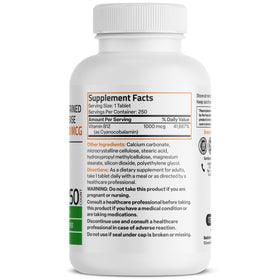 Bronson Vitamine B12 1000 MCG libération prolongée arrière
