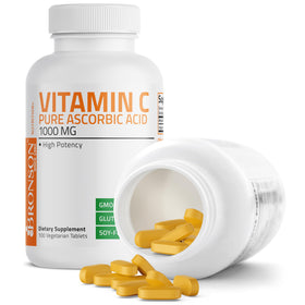 Bronson Vitamine C 1000mg comprimés ouverts