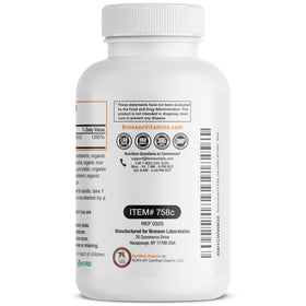 Bronson Vitamine D3 10 000 UI, emballage arrière