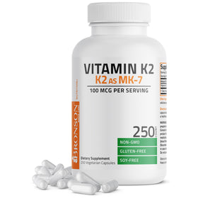 Bronson Vitamine K2 MK-7 100 mcg boîte vue avant
