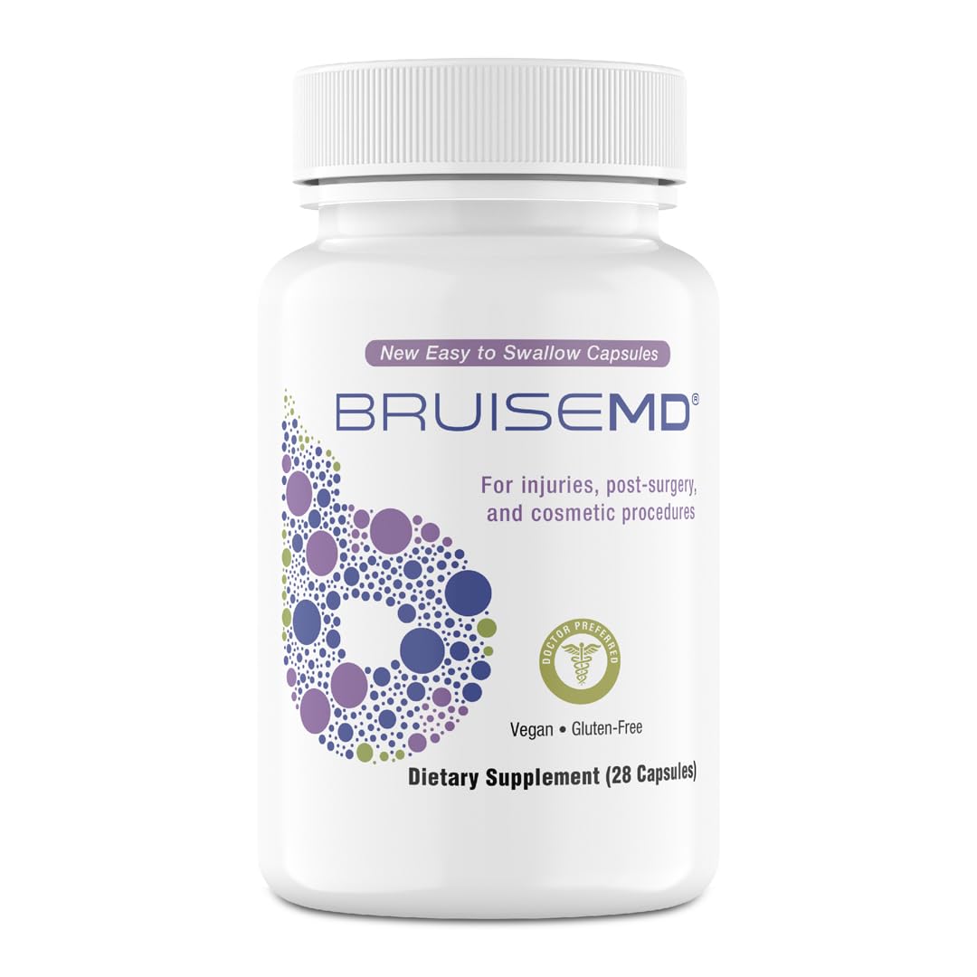 BruiseMD Complément Alimentaire Bromélaïne 500 mg - vue avant