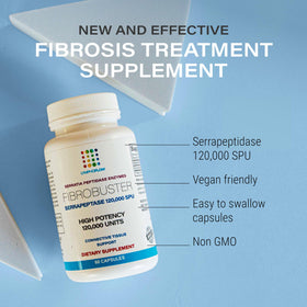 Bruizex FibroBuster 120 000 SPU gélules avec étiquette