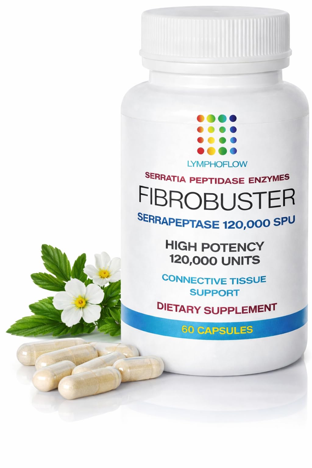 Bruizex FibroBuster 120 000 SPU gélules vue de face