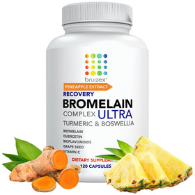 Bruizex Ultra Bromélaïne et Quercétine 120 capsules vue de face