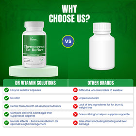 Brûleur de graisse DR VITAMIN SOLUTIONS avec d'autres compléments alimentaires