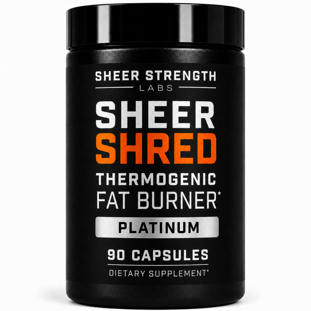 Brûleur de graisse Sheer Strength Labs 118g vue de face