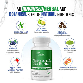 Brûleur de Graisse Thermogénique DR VITAMIN SOLUTIONS sur une table